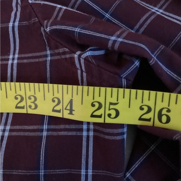 U.S. Polo Assn. Men's Maroon Plaid Shirt, Size XL - Picture 10 of 10